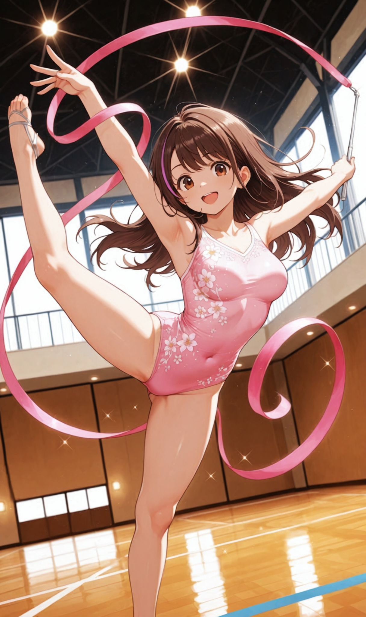 新体操部期待の新人ちゃん 🌸