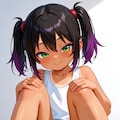 目のやり場が…… -メスガキの誘惑- 5枚目