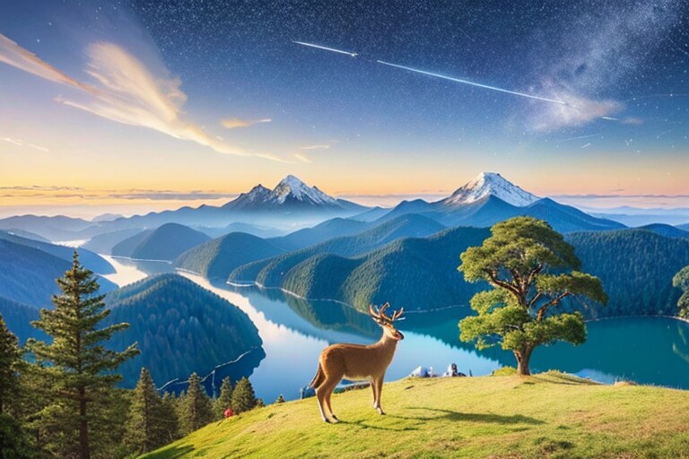 広大な風景