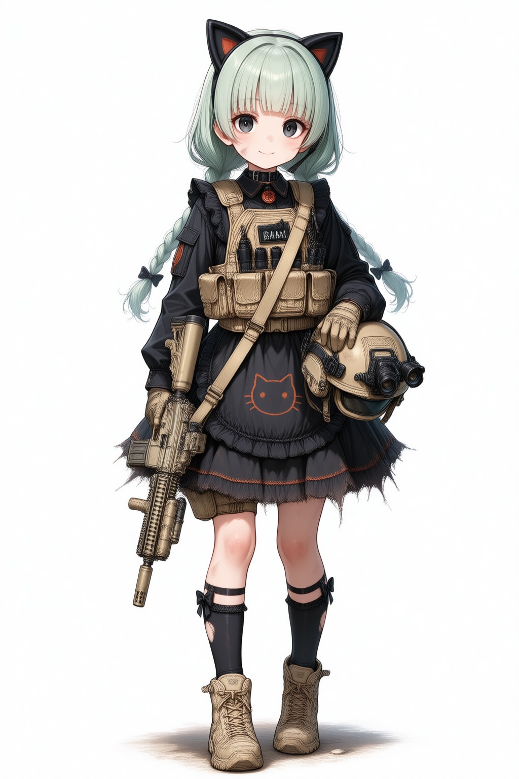 訓練風景（ミリィちゃん）