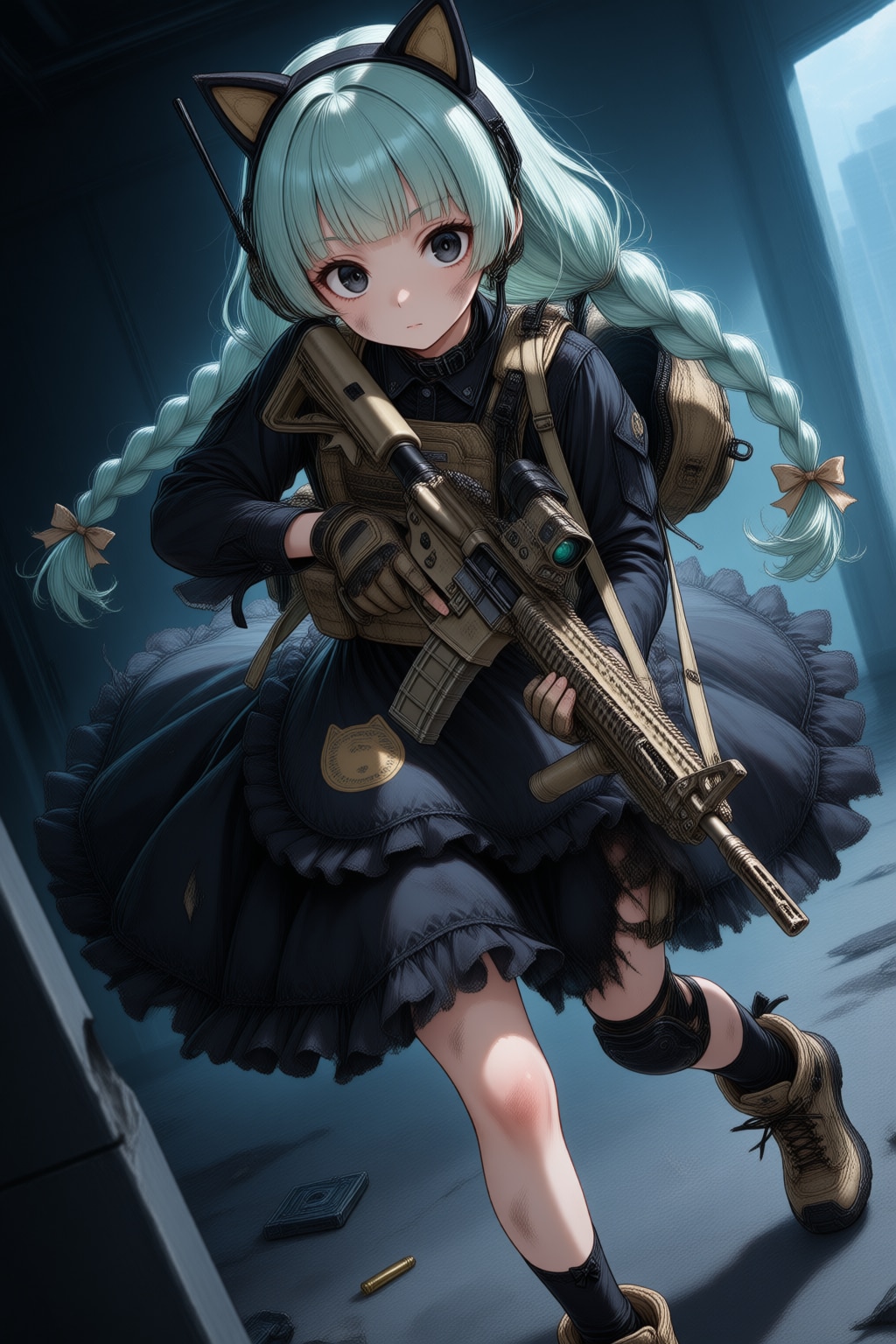 訓練風景（ミリィちゃん）