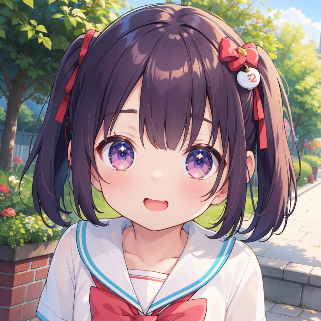 公園にて
