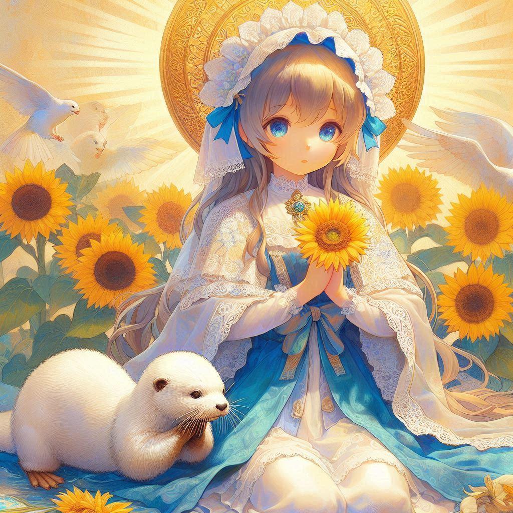 ひまわり教に入信した | の人気AIイラスト・グラビア