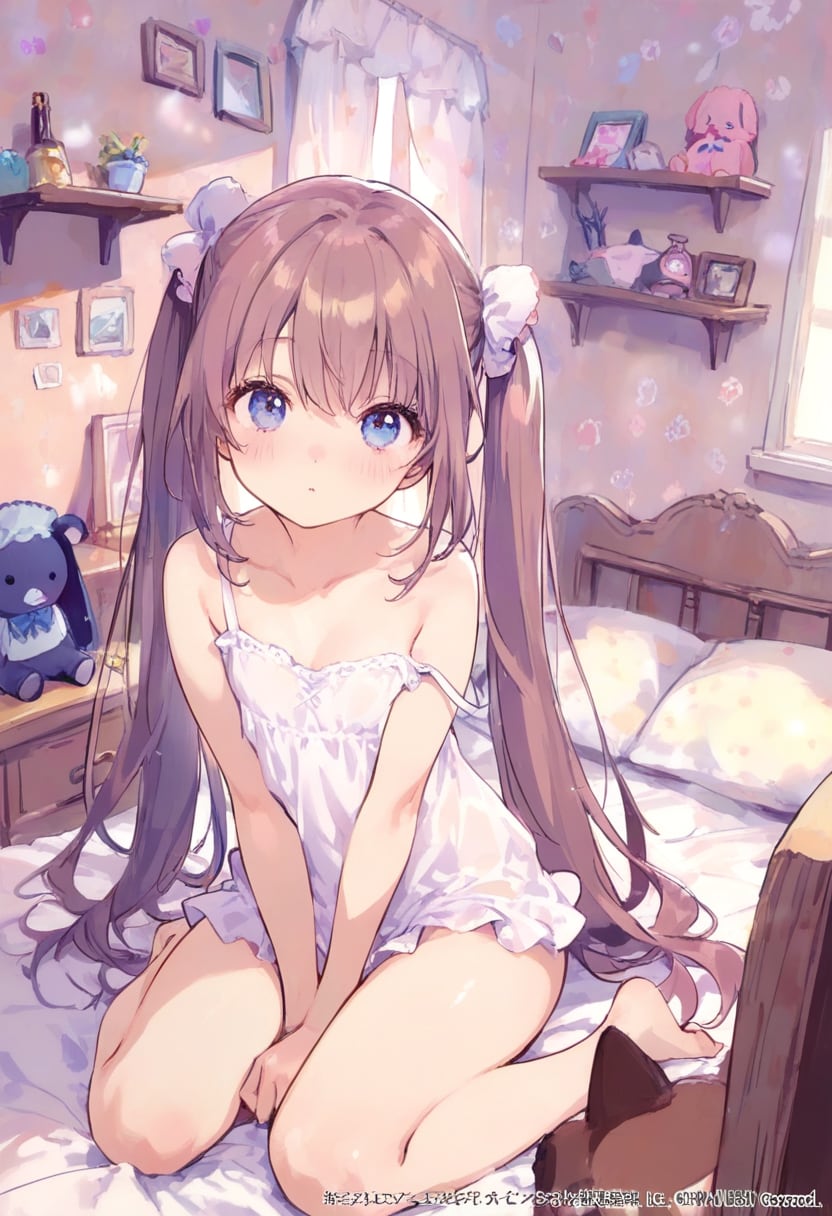 少女の部屋(水彩タッチ)(21)【修正の話】