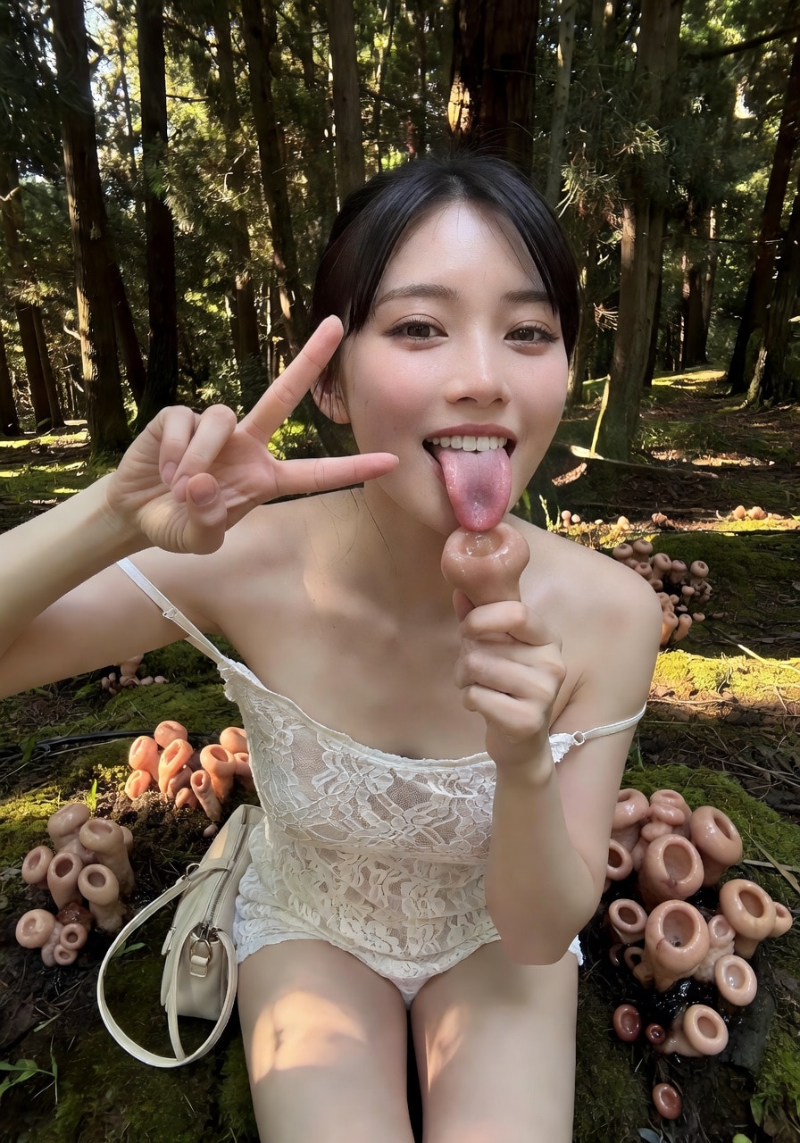 きのこ狩り♡