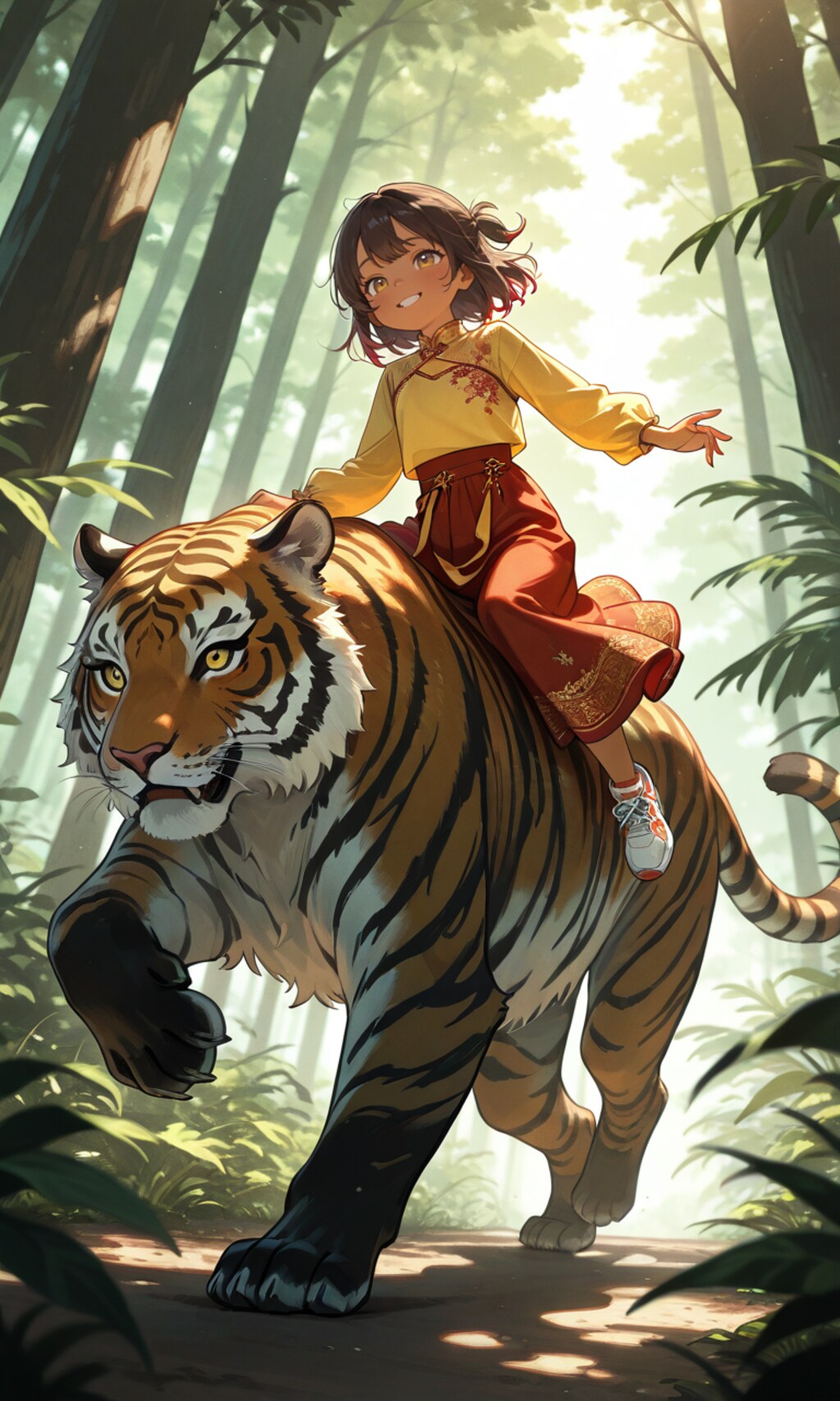 行け行けタイガー（着衣版）