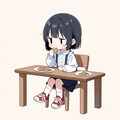 今日のおやつはチョコチップクッキー 6枚目