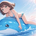 海を満喫中 8枚目