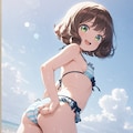 海を満喫中 4枚目