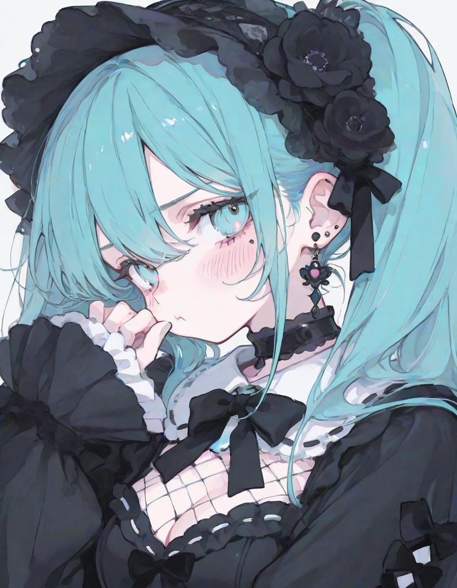 goth Miku | の人気AIイラスト・グラビア