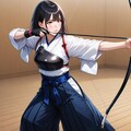 弓道少女 2枚目