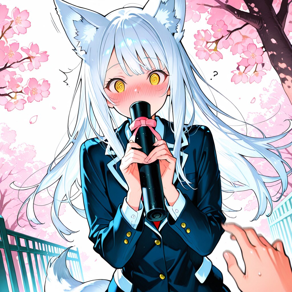 告白された白狐さん