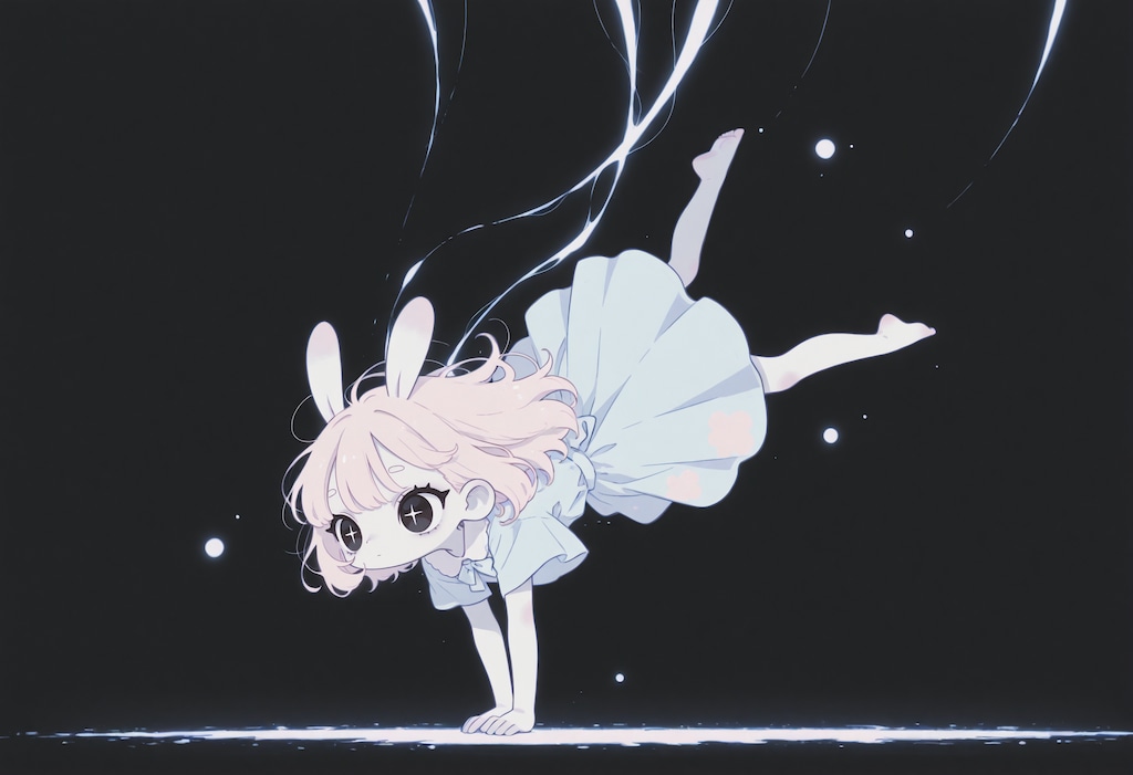 黒い世界の少女