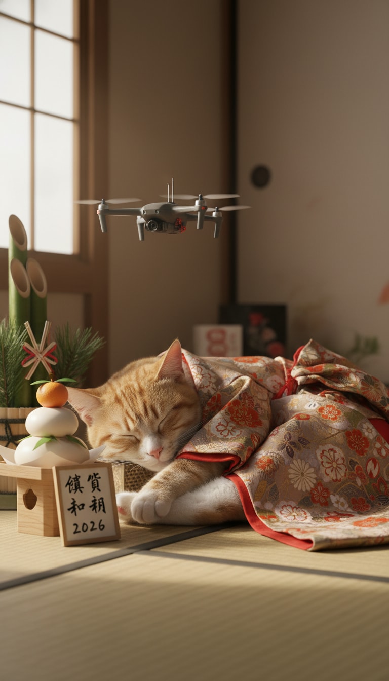 Stray《Stray Catの元旦》 | の人気AIイラスト・グラビア