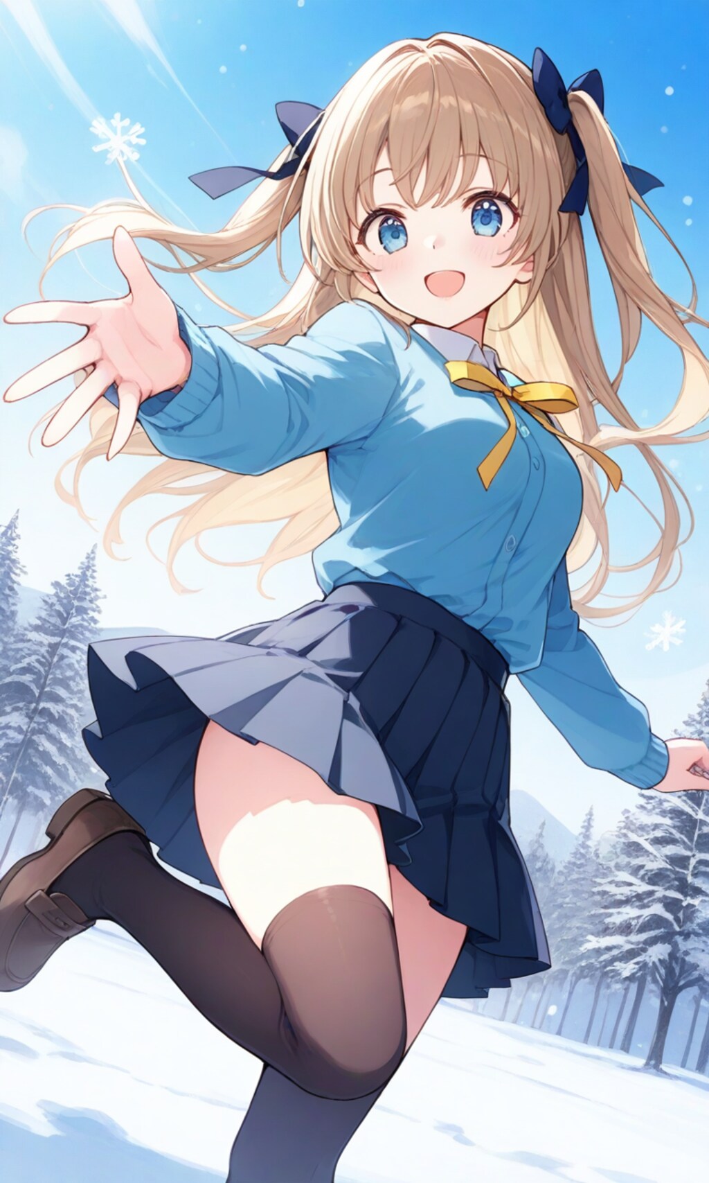 寒いけど楽しいよ♪