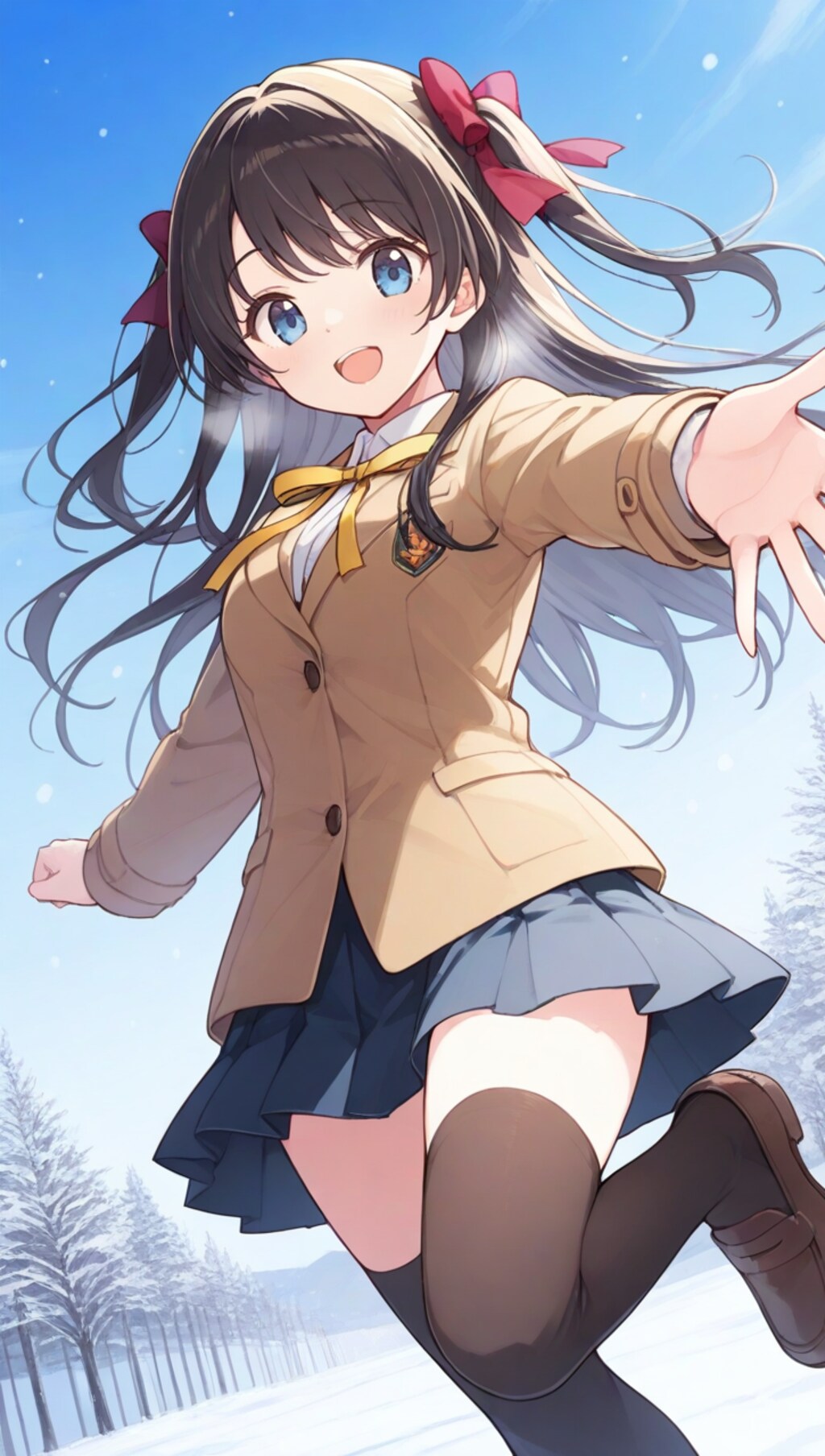 寒いけど楽しいよ♪