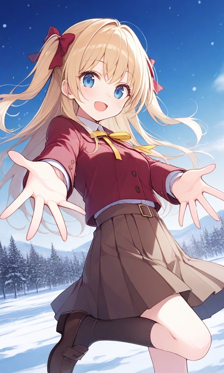 寒いけど楽しいよ♪