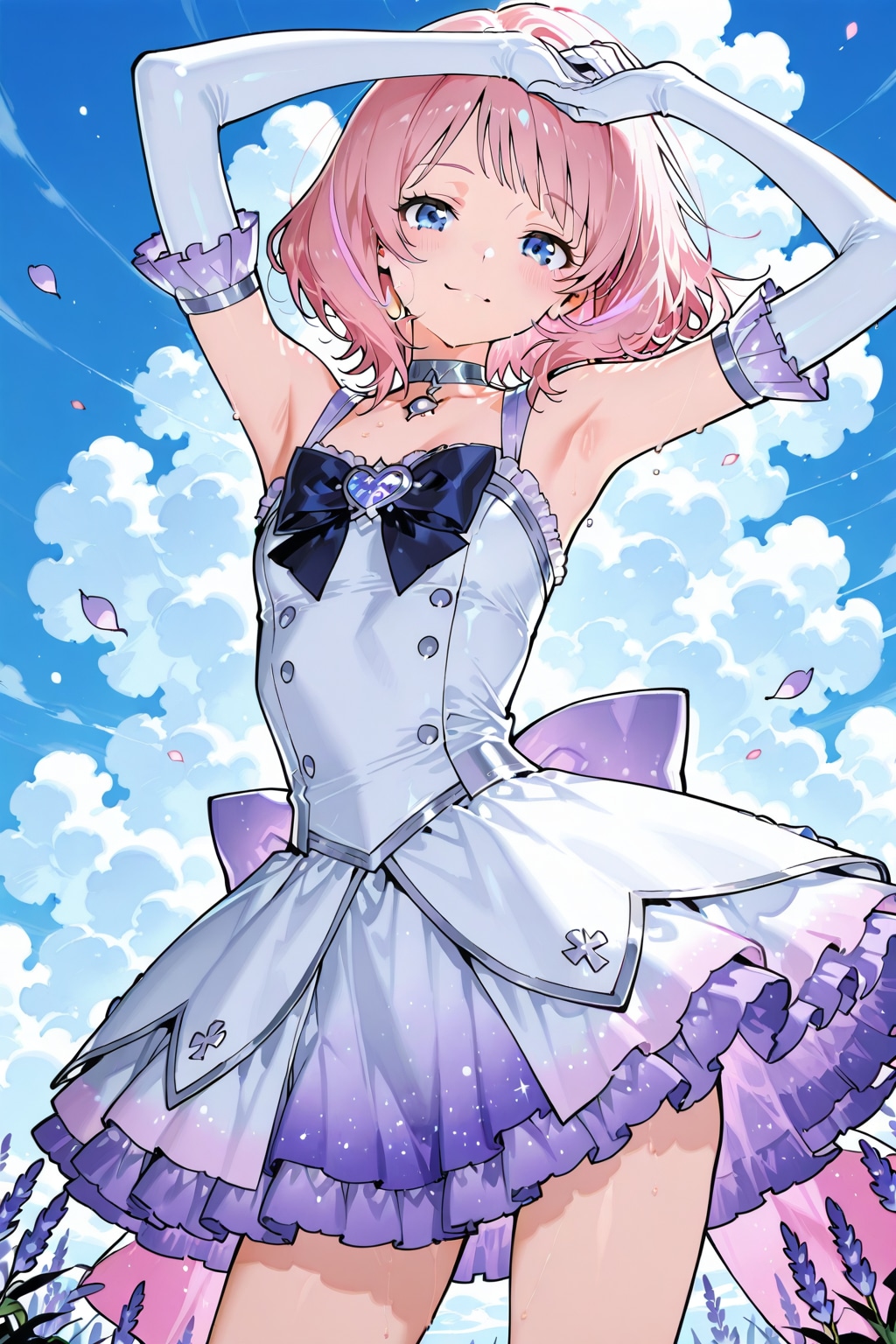ピンクショートな魔法少女