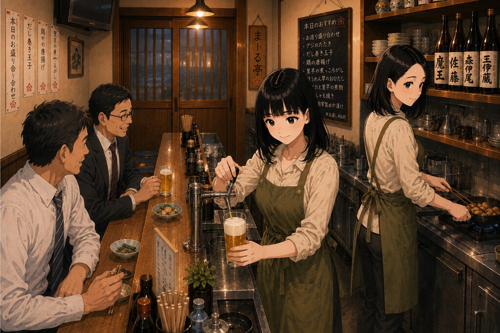 小料理店「まーる亭🍡」２１