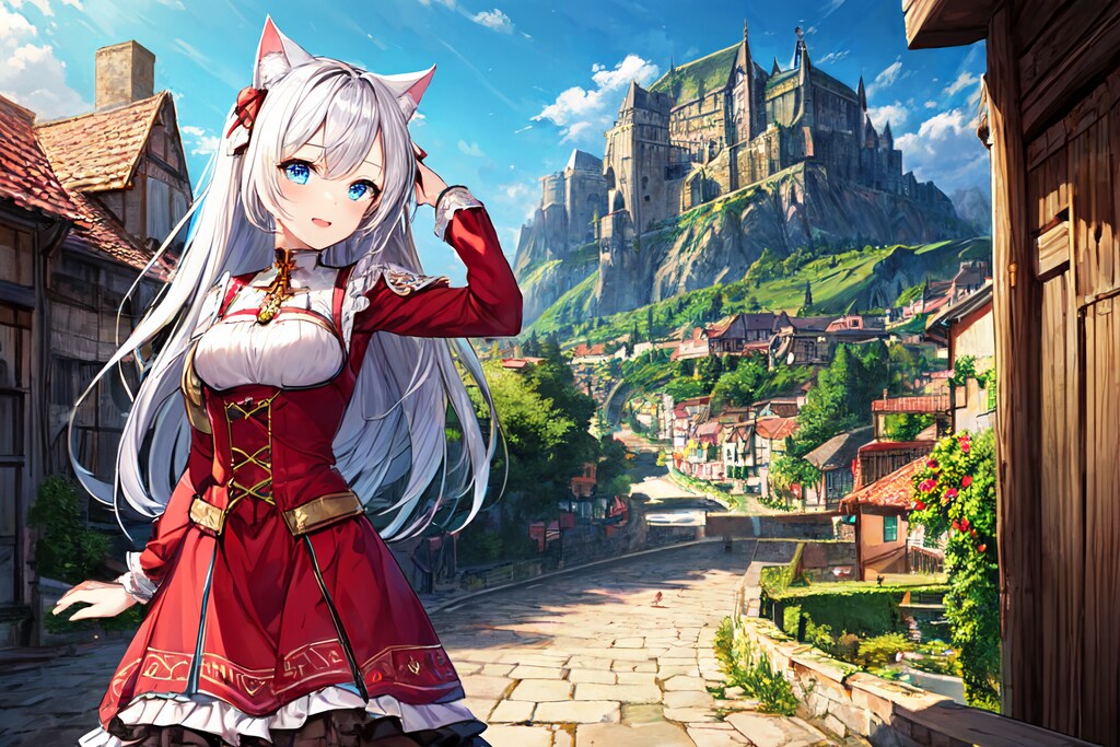 いやぁ、道まちがえたにゃ