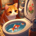 便器で金魚を飼うことの可否について 3枚目