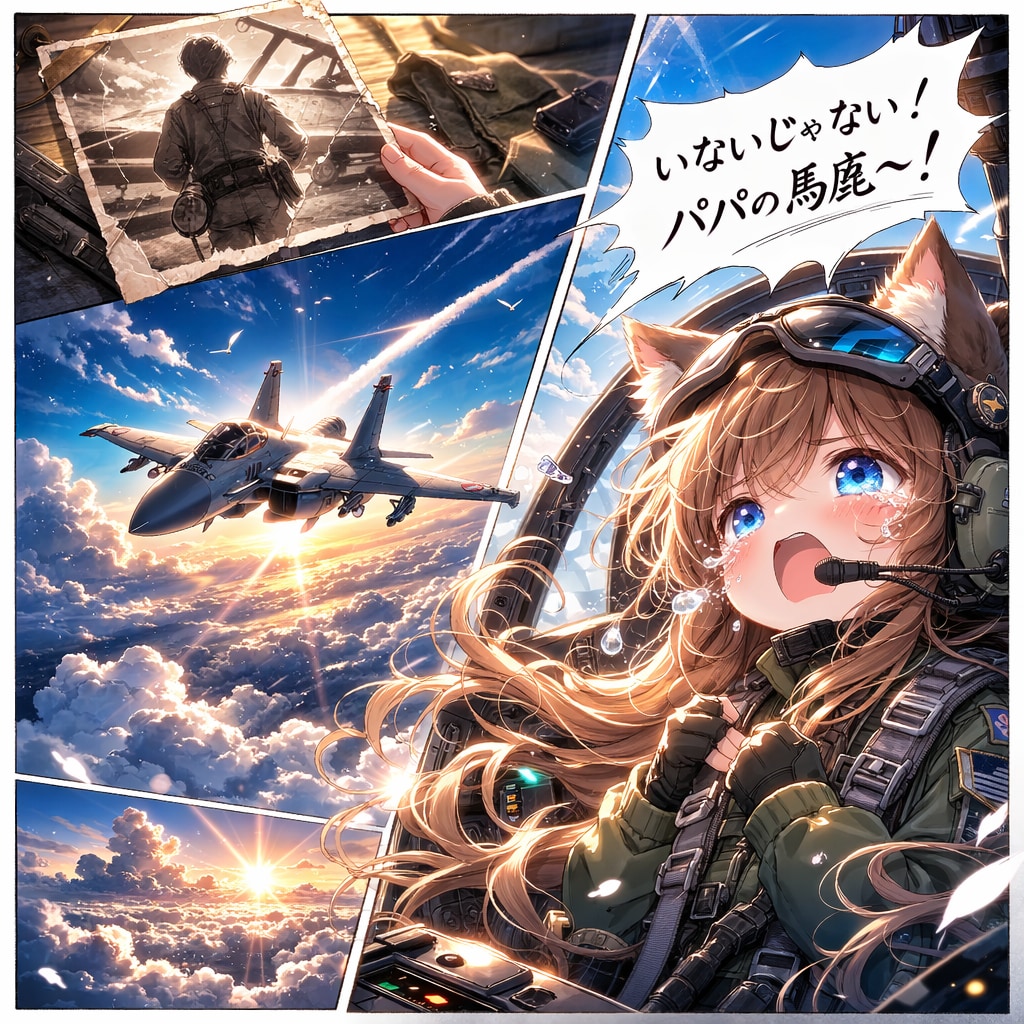 空に旅立った父に会いたかった小さな女の子 | の人気AIイラスト・グラビア