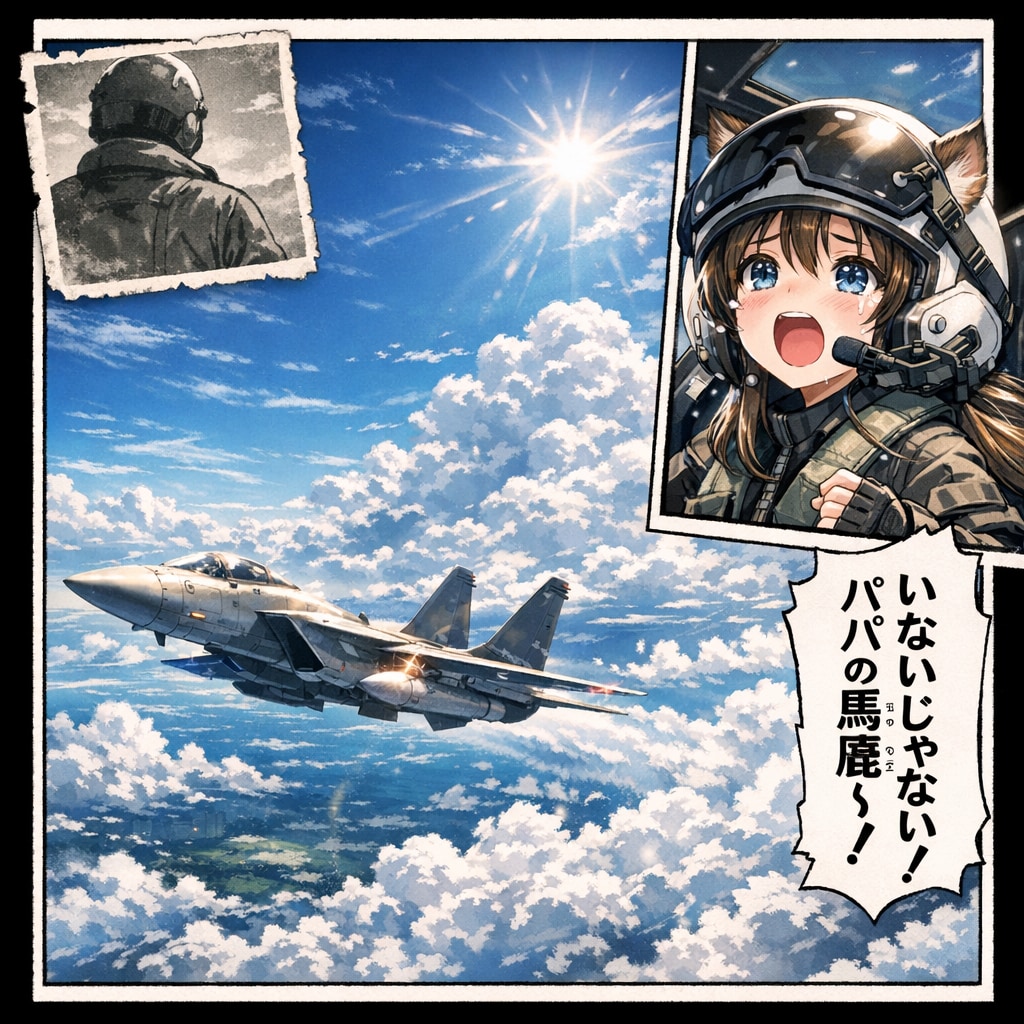 空に旅立った父に会いたかった小さな女の子