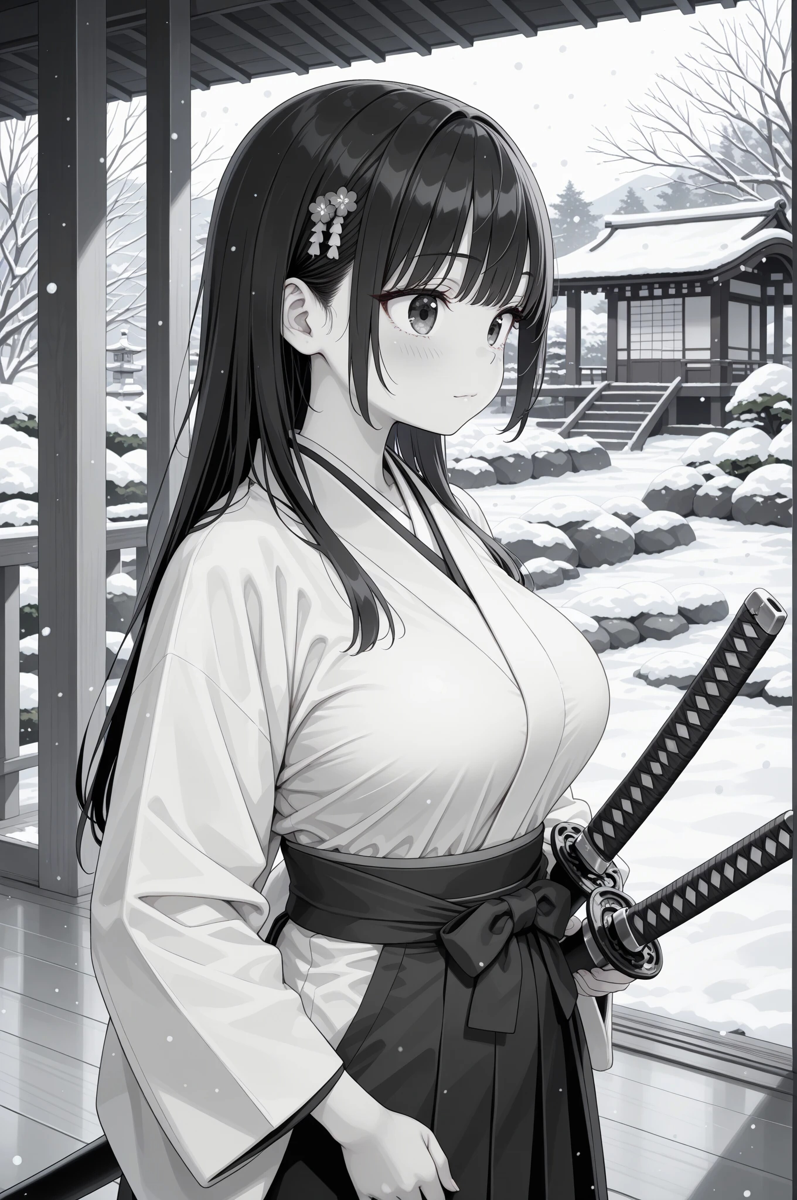 モノクロ侍