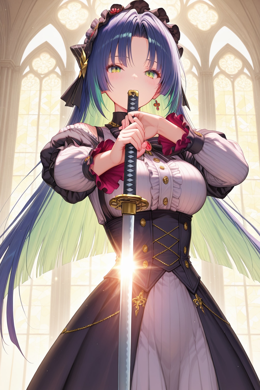 ゴスロリ・メイド剣士①