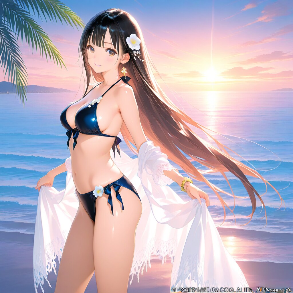早朝の海は綺麗