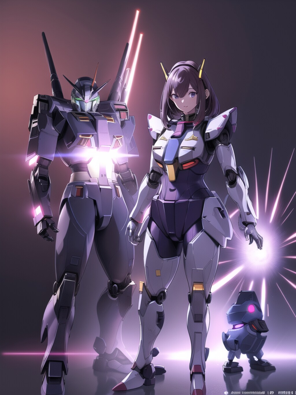 先週までテレビで閃ハサがやってたので暇つぶしで生成してみたが...