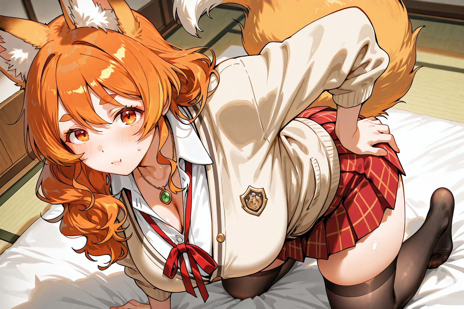 横になろうとするムチギツネ | の人気AIイラスト・グラビア
