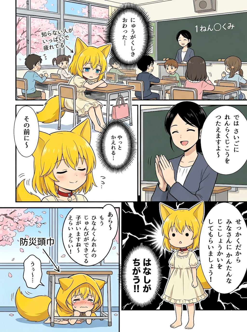 メンタルに負荷がかかりすぎてキャパオーバーしたキツネ