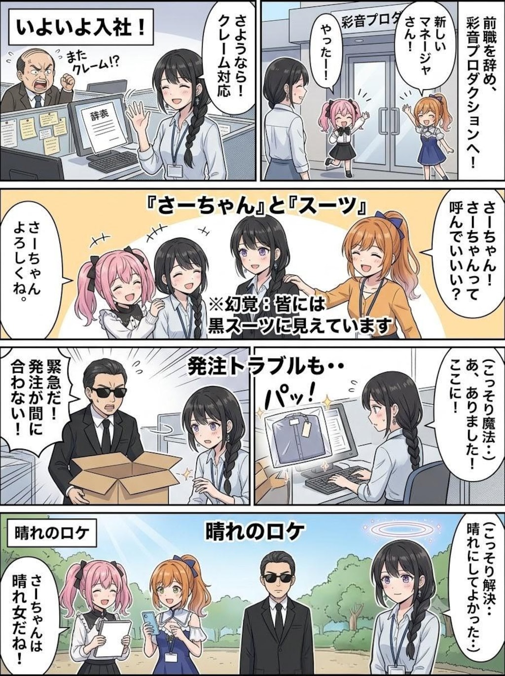 ギリギリ魔法少女の日常〜採用編