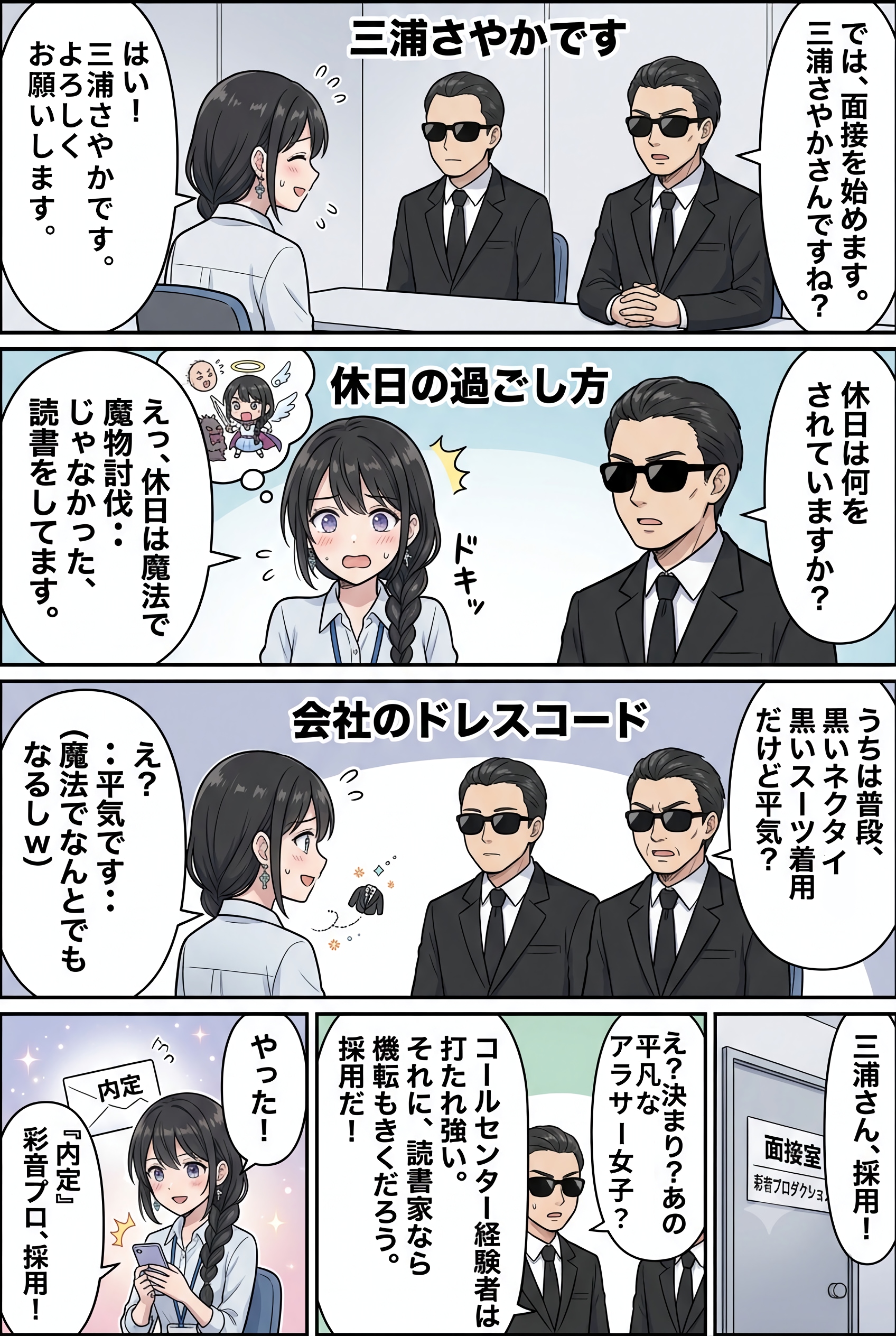 ギリギリ魔法少女の日常〜採用編