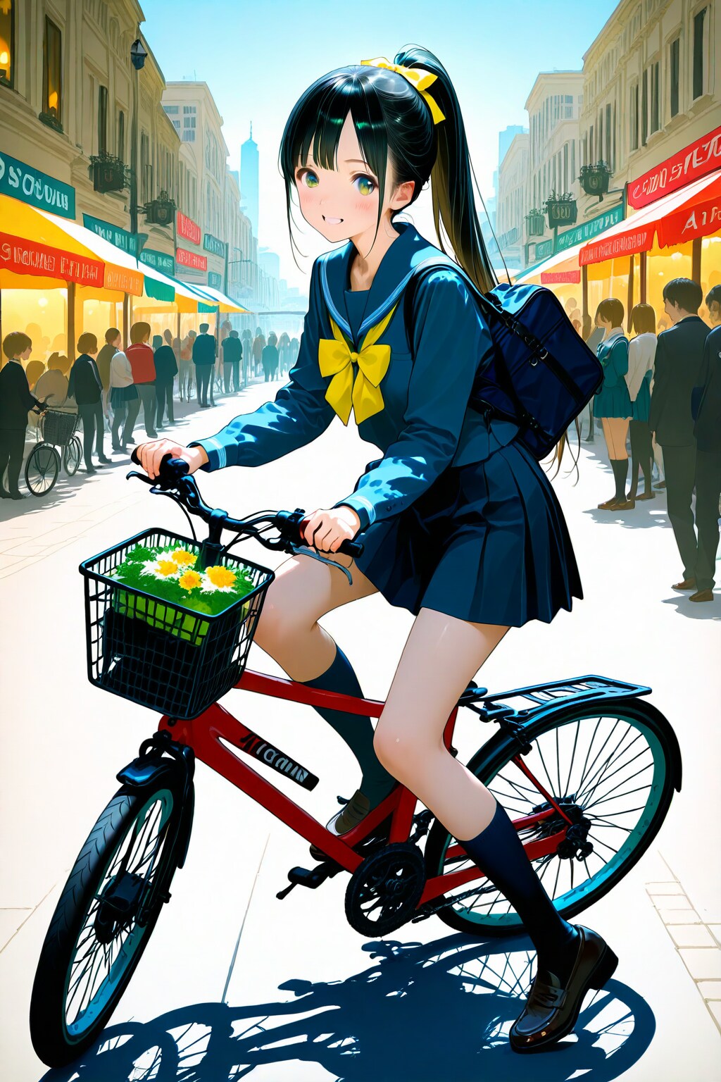 商店街に寄り道。