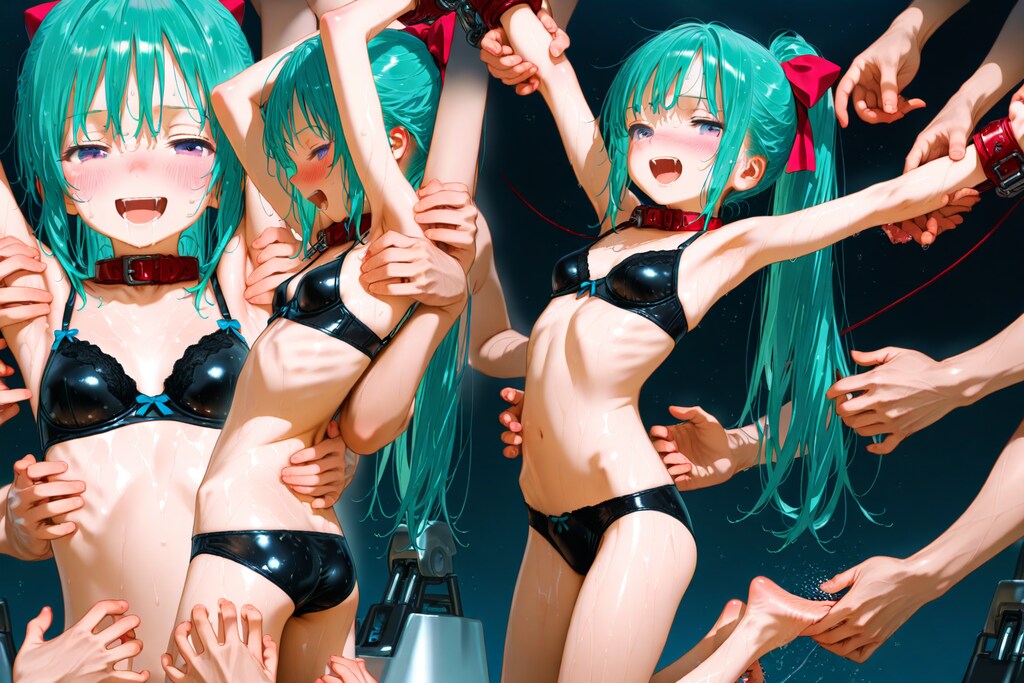 ポニテくすぐり