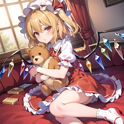 フラン⇒　遊んでくれなきゃやーだー | の人気AIイラスト・グラビア