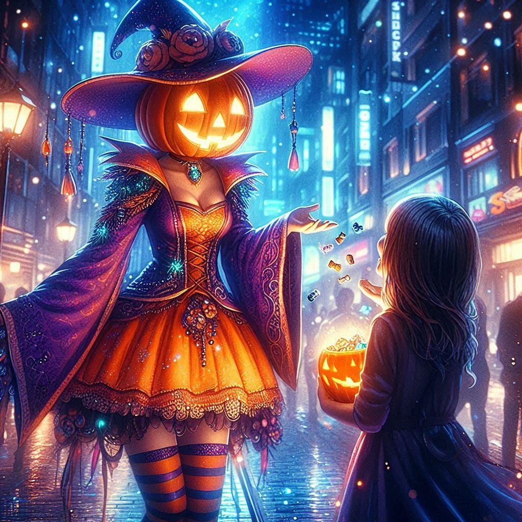 ハロウィンなかぼちゃ