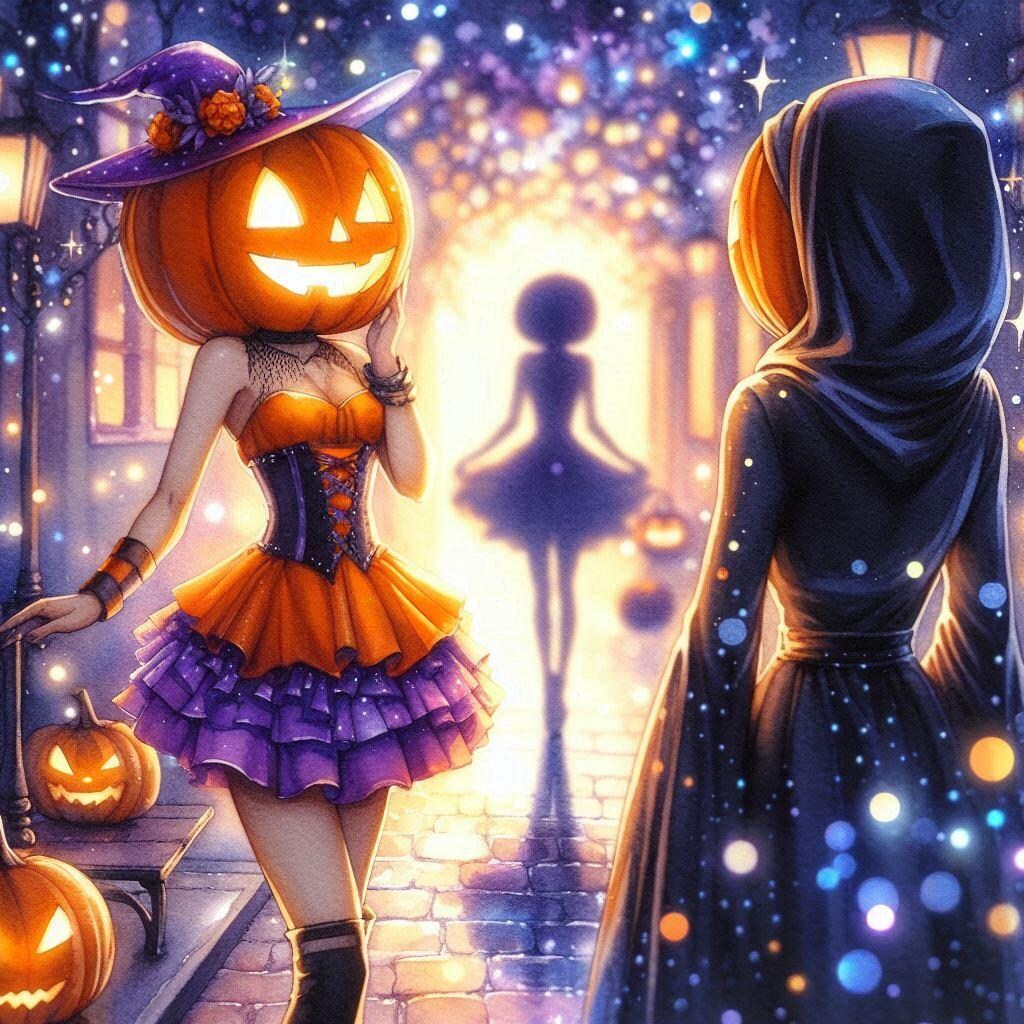 ハロウィンなかぼちゃ