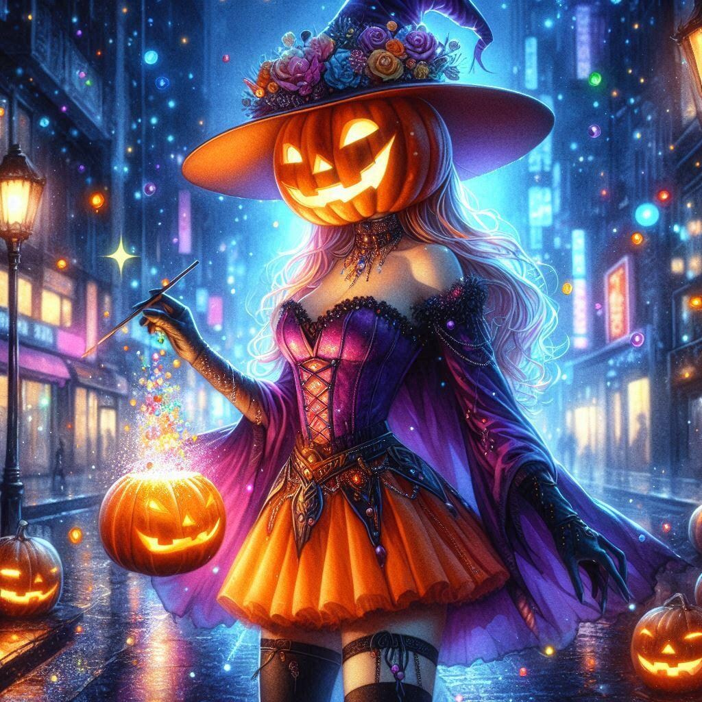 ハロウィンなかぼちゃ