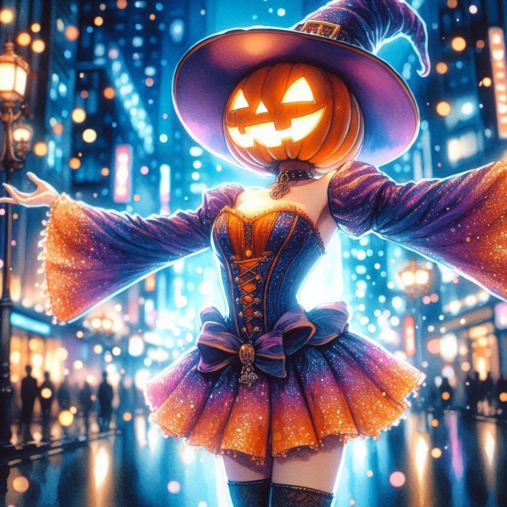 ハロウィンなかぼちゃ