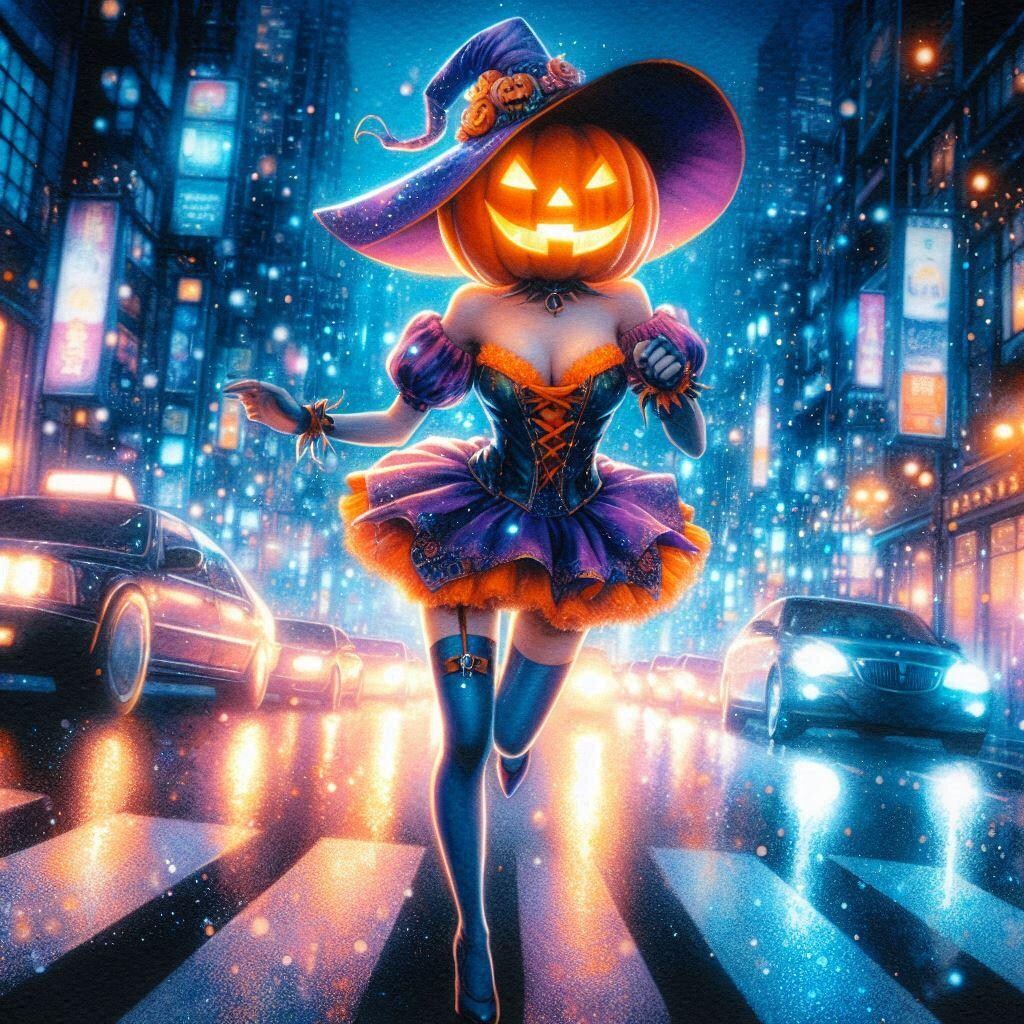 ハロウィンなかぼちゃ