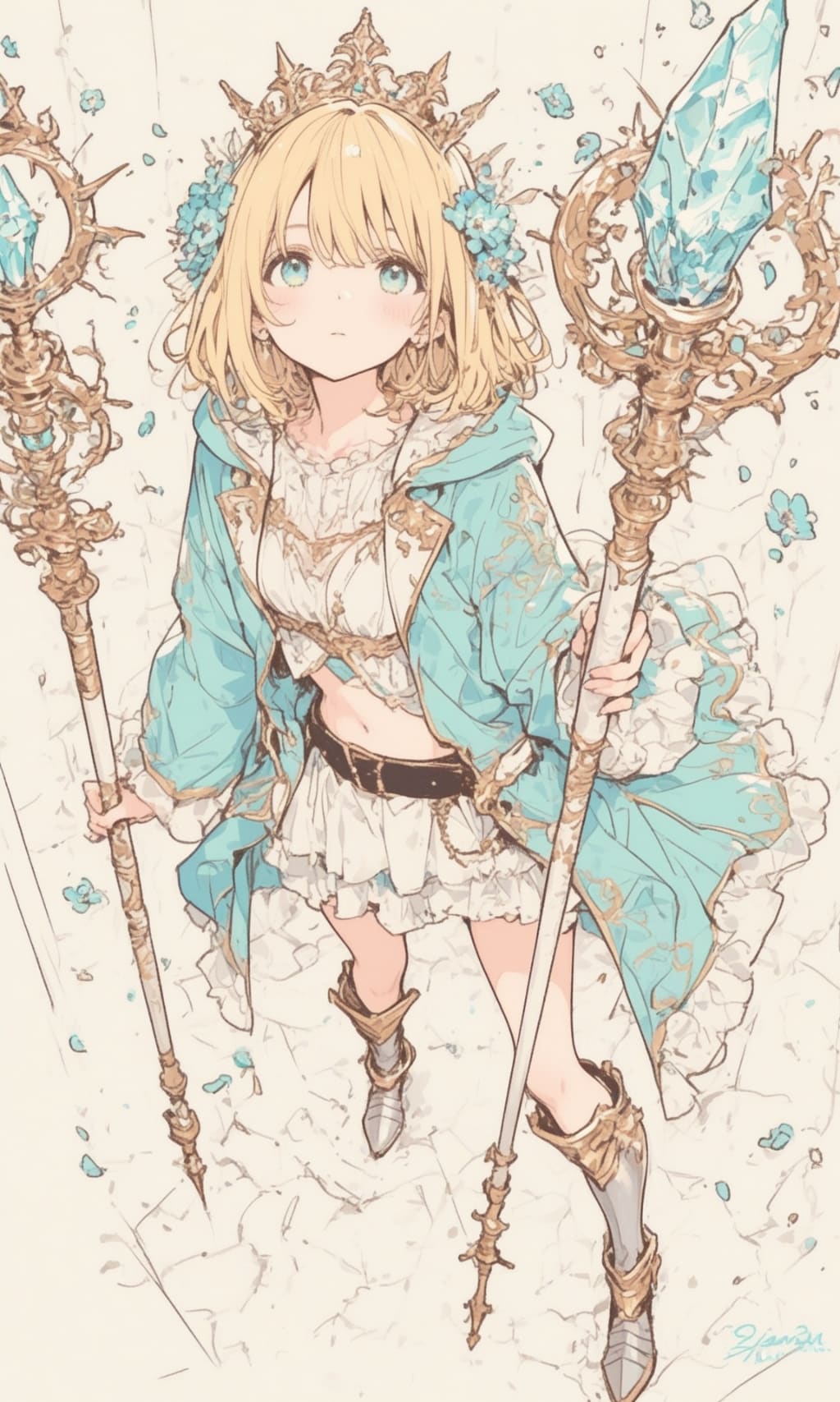 蒼晶の聖姫