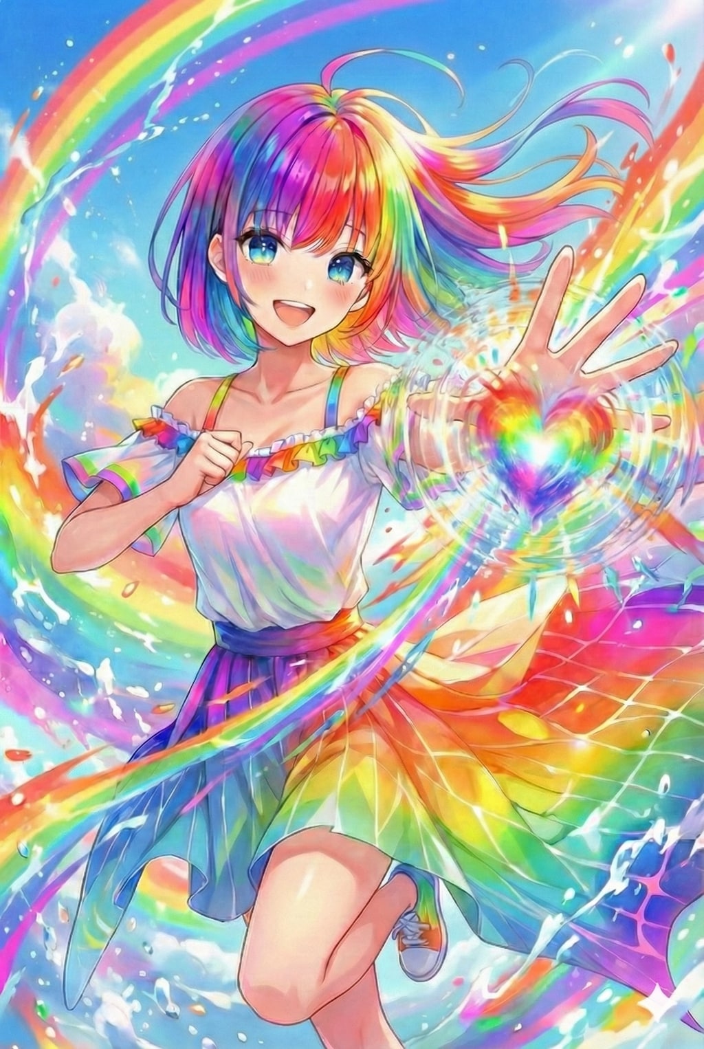 虹色のハート、届け！