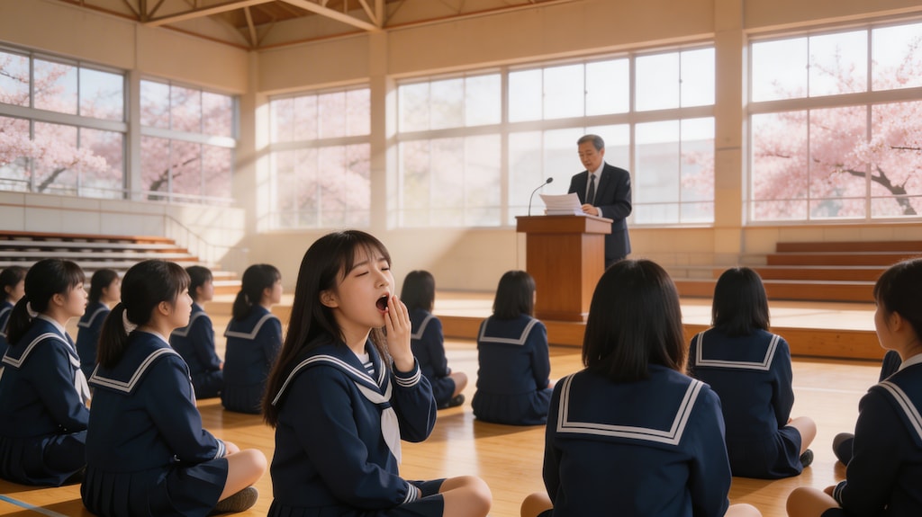 校長先生の話は長い
