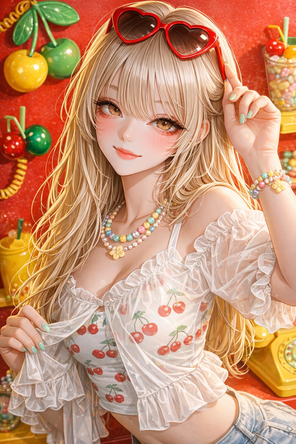 チェリーな彼女。 | の人気AIイラスト・グラビア