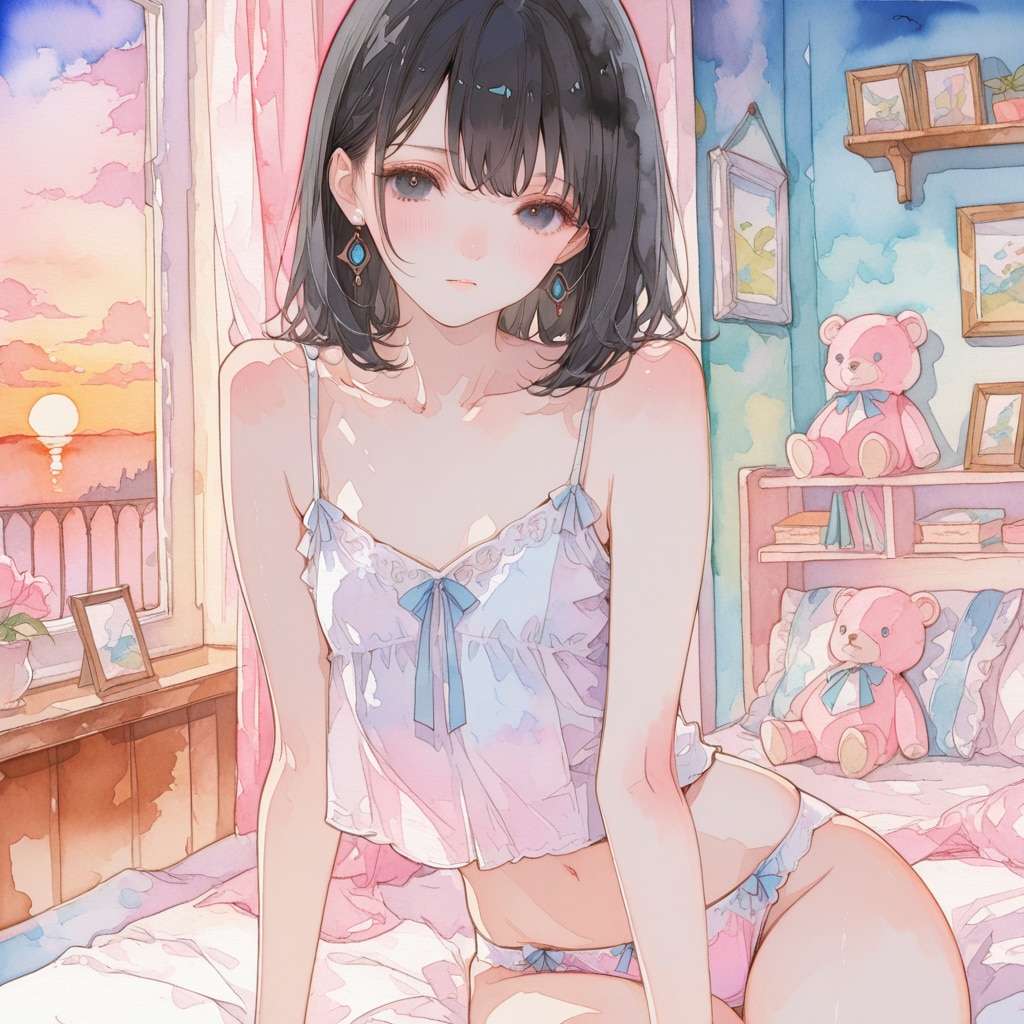 下着姿15