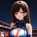 ラテックス ブルー レースクイーン 3枚目