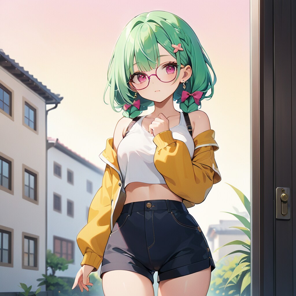 よく見かけるメガネっ子